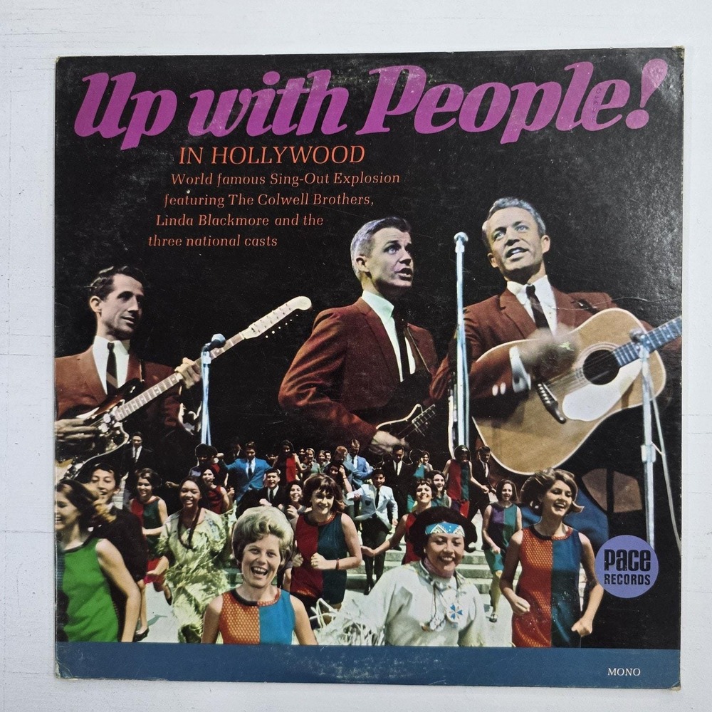 Various - Up With People! in Hollywood LP VG+/VG+ Pop 1967 Vintage Vinyl Stereo